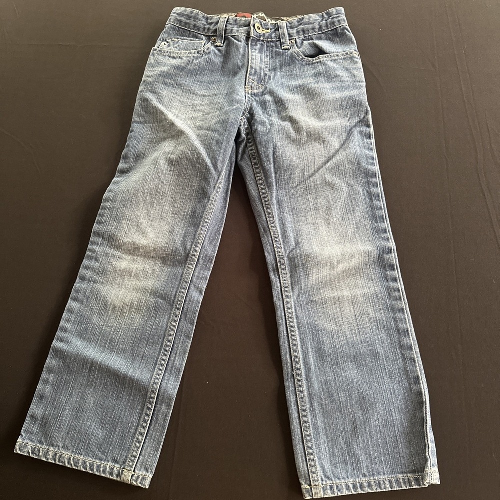 Tony Hawk Jeans Boys Size 8 Regular Blue Medium Wash Adjustable Waist